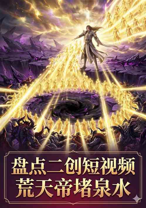 盘点二创短视频，荒天帝漏超级兵